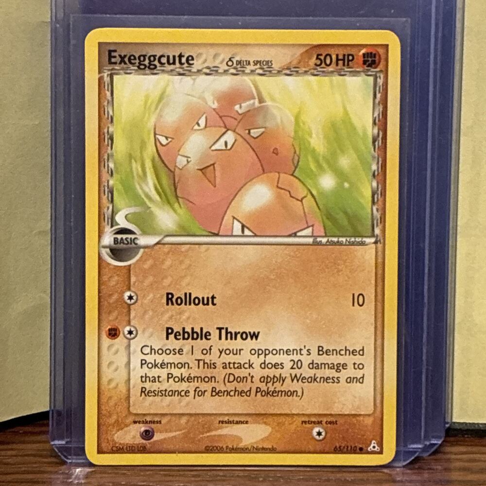 Exeggcute (Delta Species) 65/110 Holon Phantoms Pokemon Card Vintage 2006 PK50